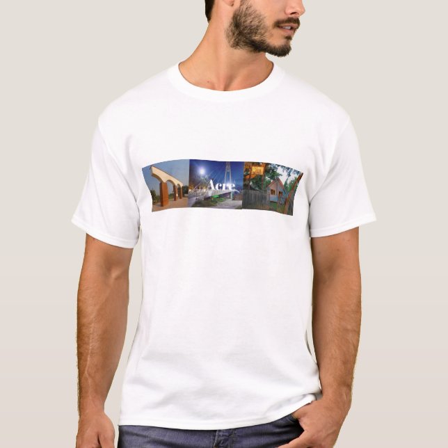 Camiseta Acre Brasil turismo T Shirt (Framsida)