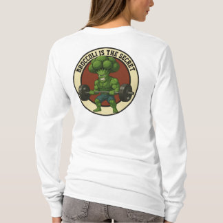 Camiseta Adulto Broccoli is the Secret - Back T Shirt