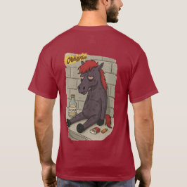 Camiseta Adulto Cavalo de Fogo - Back T Shirt