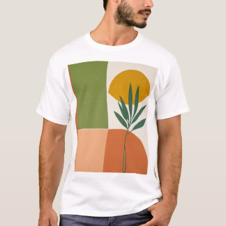 camiseta adulto planta boho t shirt