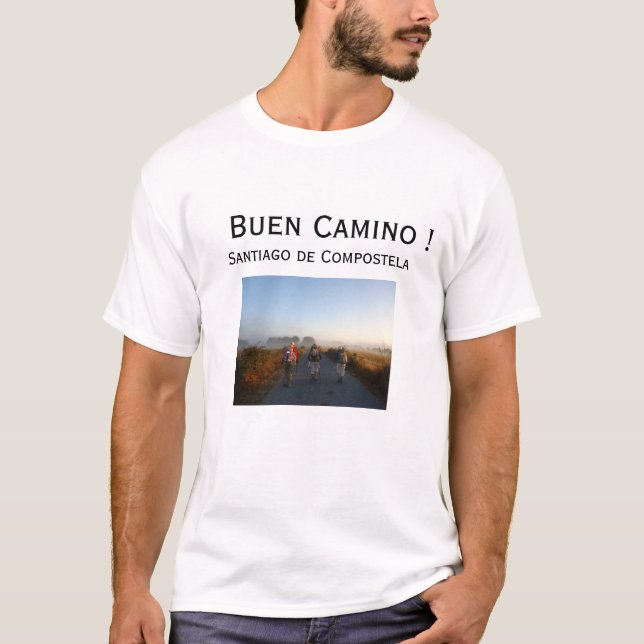 Camiseta adulto Santiago de Compostela Tee Shirt (Framsida)