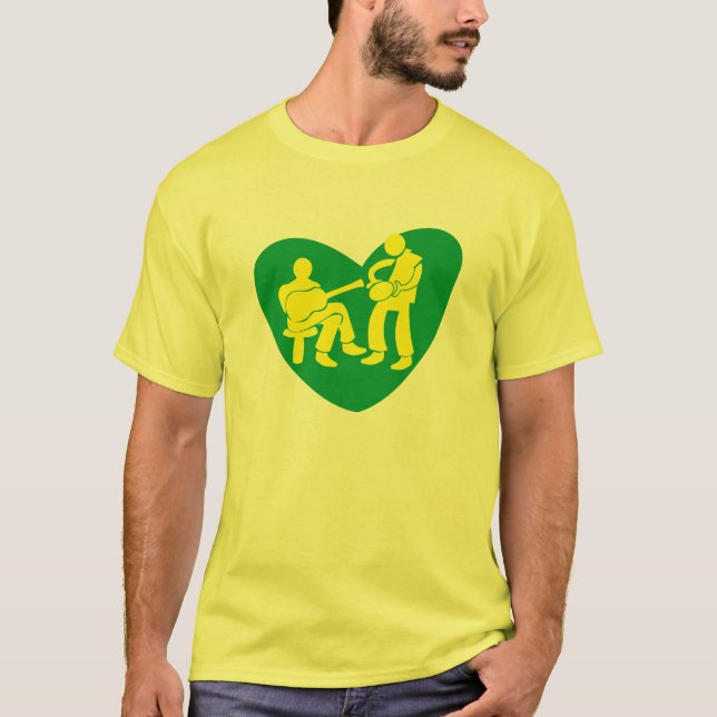 Camiseta AMOR AO SAMBA Tröja (Framsida)