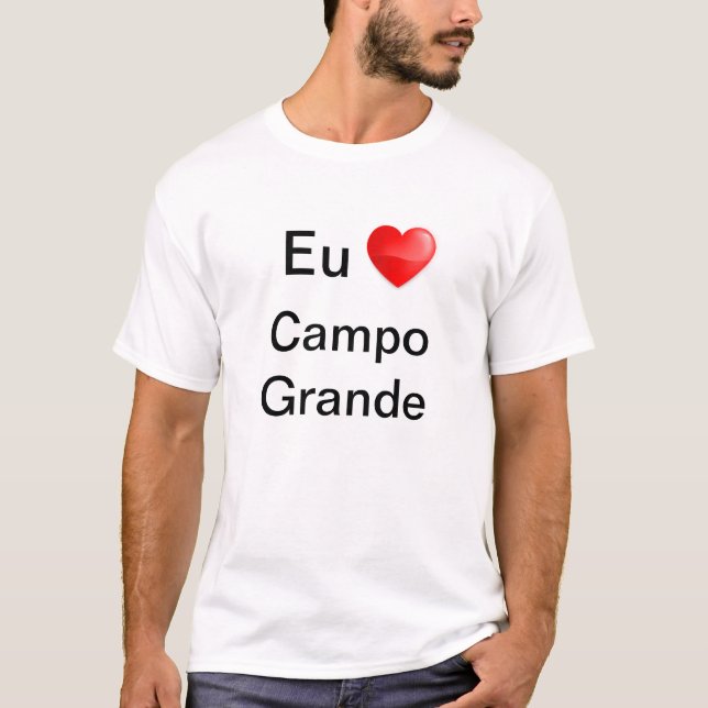 Camiseta au amo Campo Grande T Shirt (Framsida)