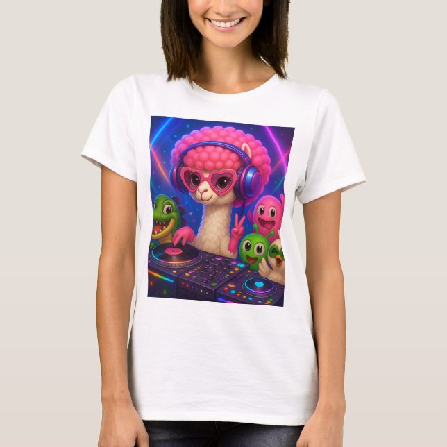 Camiseta Auriculares Galácticos T Shirt (Framsida)