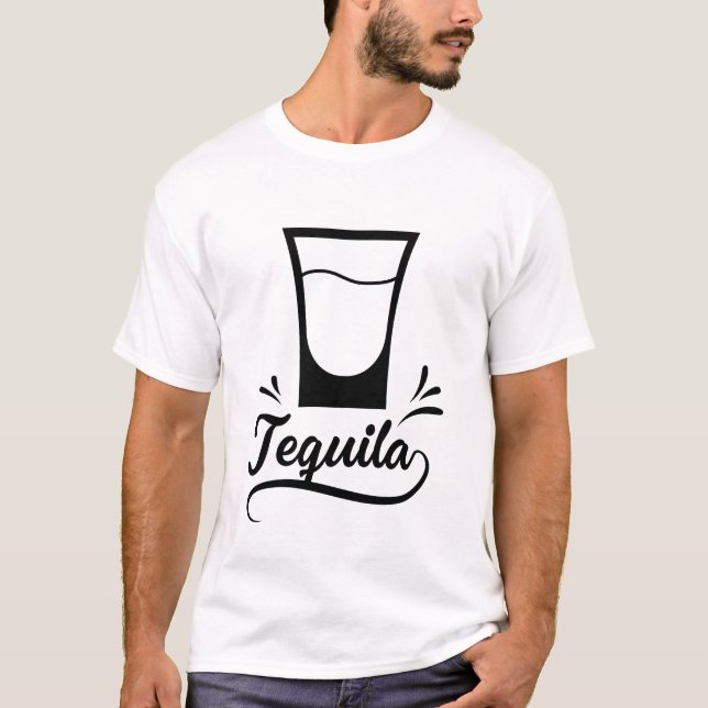 Camiseta Básica de Algodón Premium para Hombre T Shirt (Framsida)