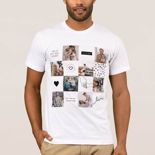 camiseta basica-dia del padre t shirt (Framsida)