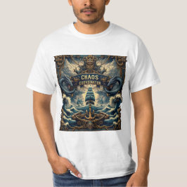 Camiseta Básica Masculina Escura Chaos Coordinator T Shirt