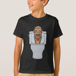 Camiseta básica para niños skibidi toliet t shirt