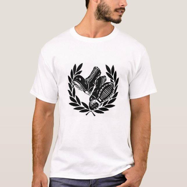 Camiseta Básica Skinhead Oi! Tröja (Framsida)