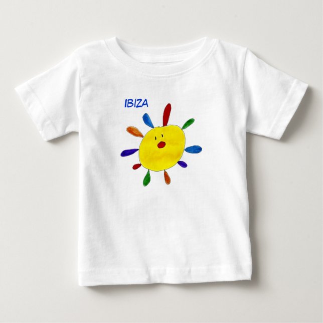 Camiseta bebe ibiza. t-shirt (Framsida)