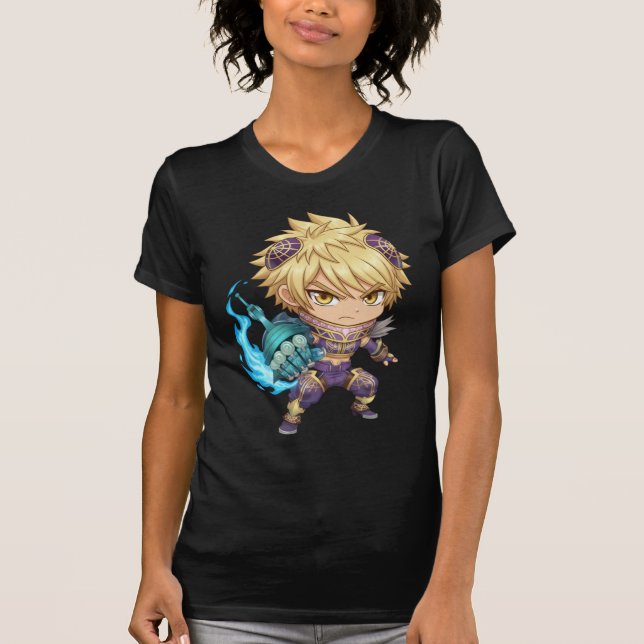 Camiseta Bella+Canvas Anunciante Chibi [M] T Shirt (Framsida)