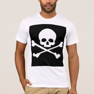 Camiseta Bella+Canvas Bandeira Pirata Clássica T Shirt