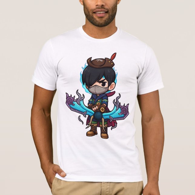 Camiseta Bella+Canvas Guardião da Floresta Mística T Shirt (Framsida)