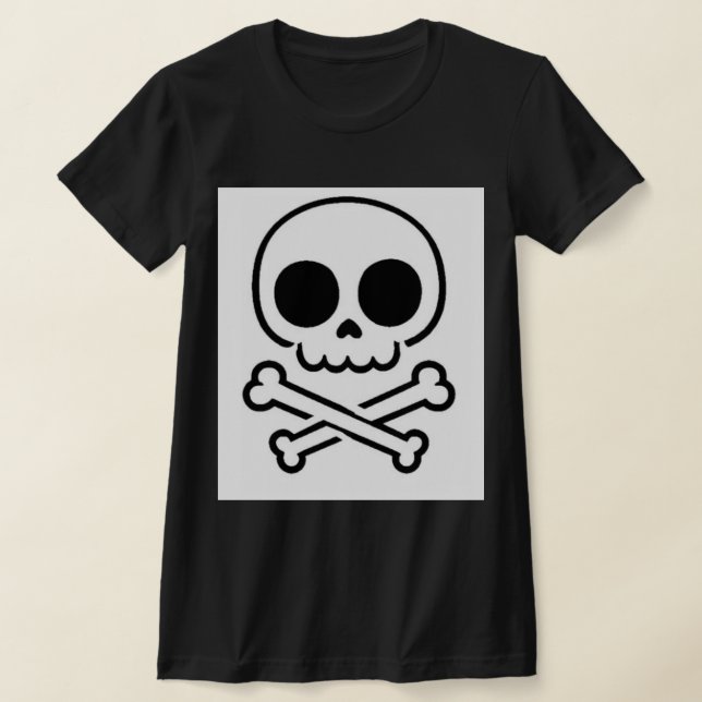 Camiseta Bella+Canvas Jolly Roger Fofo T Shirt (Laydown)