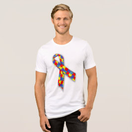 Camiseta Bella+Canvas Tri-blend laço T Shirt