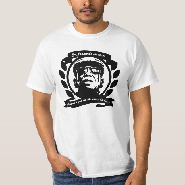 Camiseta Bezerra - Se Leonardo da Vinte T Shirt (Framsida)