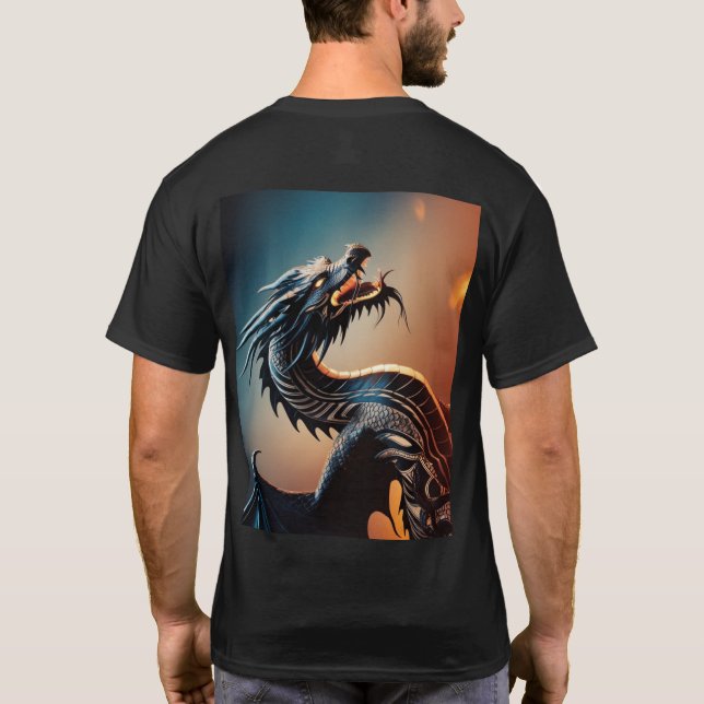 Camiseta Black Dragon T Shirt (Baksida)