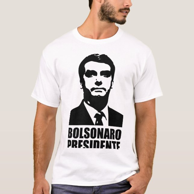 Camiseta Bolsonaro Presidente T Shirt (Framsida)