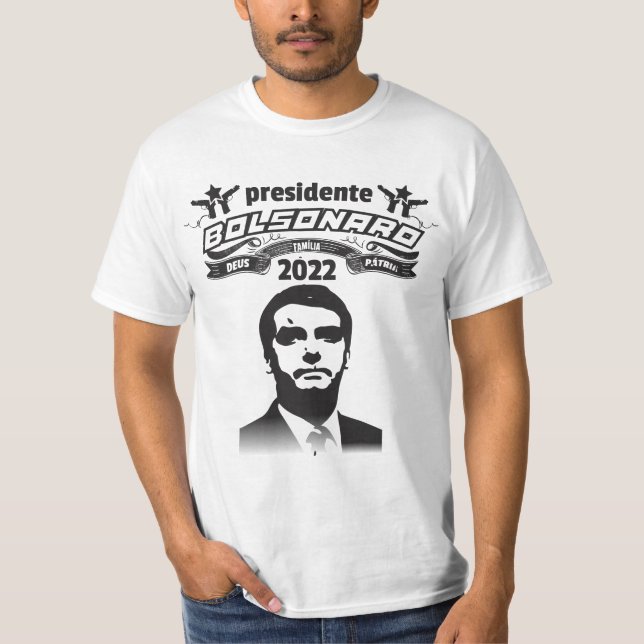 CAMISETA BOLSONARO PRESIDENTE T SHIRT (Framsida)