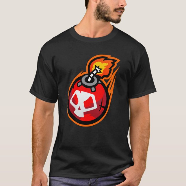 Camiseta Bomba!  T Shirt (Framsida)