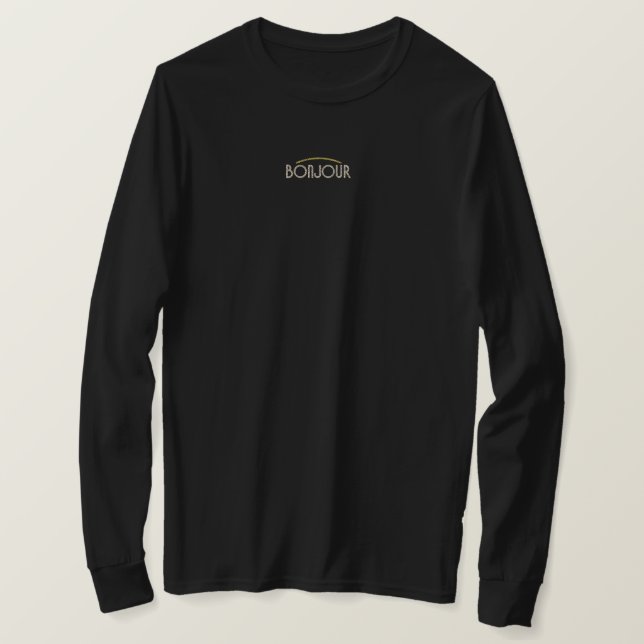 Camiseta Bonjour T Shirt (Design framsida)