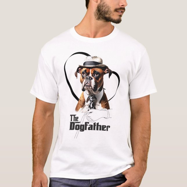 Camiseta Boxer - The Dogfather T Shirt (Framsida)