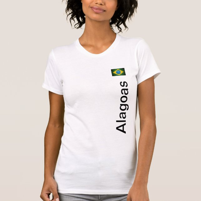 Camiseta Brasil Alagoas T Shirt (Framsida)