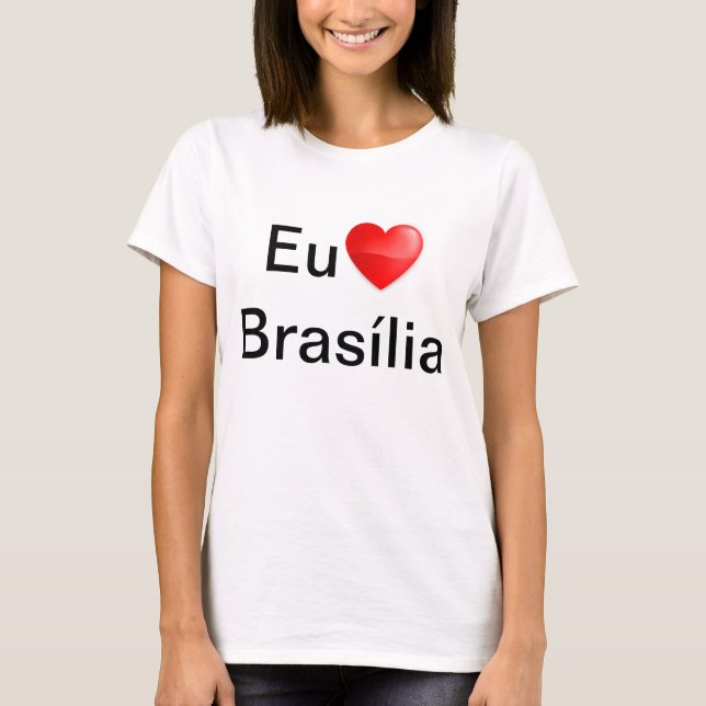 Camiseta Brasília Brasil T Shirt (Framsida)