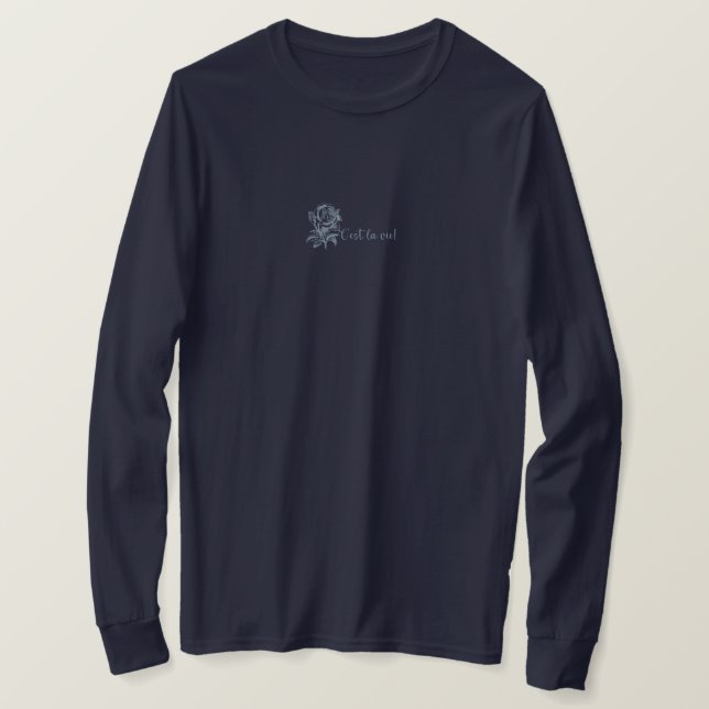 Camiseta C´Est La Vie T Shirt (Design framsida)