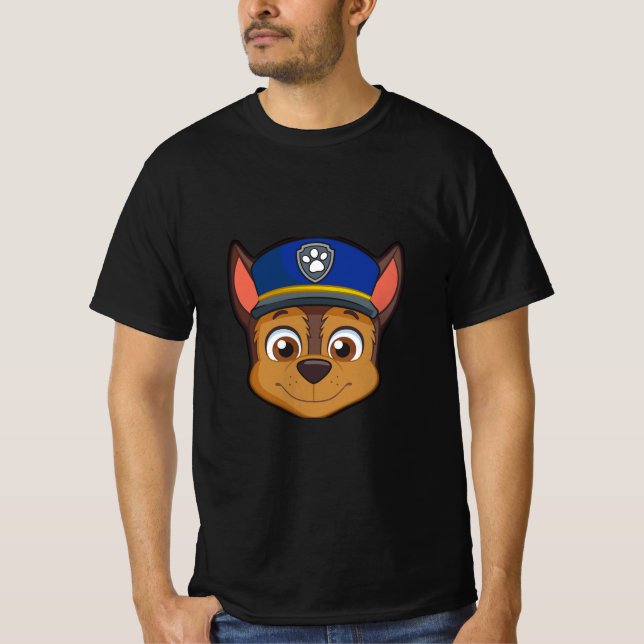 Camiseta cara Chase patrulha canina T Shirt (Framsida)