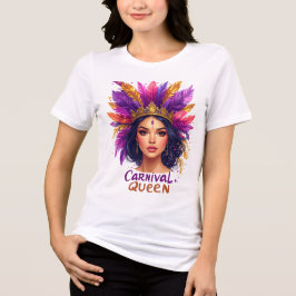 Camiseta Carnival Queen Rainha do Carnaval Fantas T Shirt
