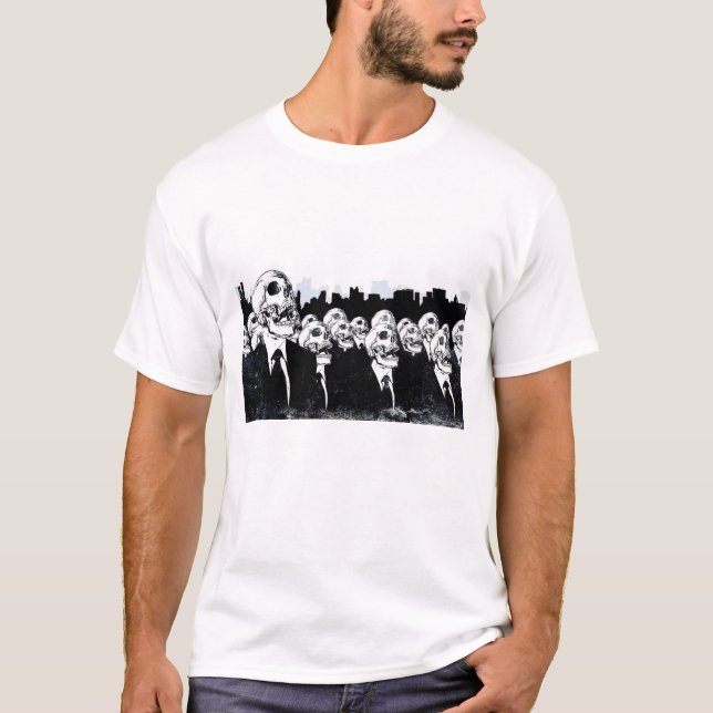 Camiseta caveiras tee shirt (Framsida)