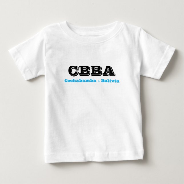 Camiseta CBBA Cochabamba Bolivia T Shirt (Framsida)