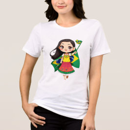 Camiseta chibi Estampado divertido Moda casual Art T Shirt