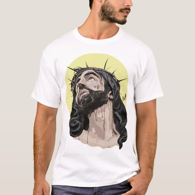 Camiseta Christ Personalizado T Shirt (Framsida)