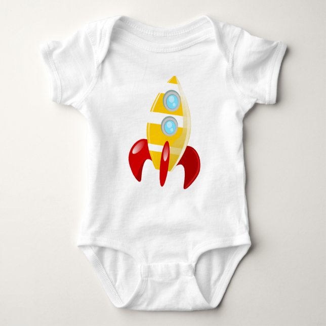 Camiseta cohete tröja (Framsida)