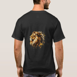 Camiseta con animales efecto pintura  t shirt