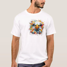 Camiseta con animales efecto pintura  t shirt