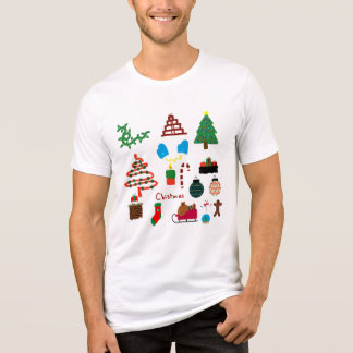 Camiseta con dibujos navideños t shirt