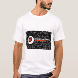 Camiseta con diseño matemático t shirt