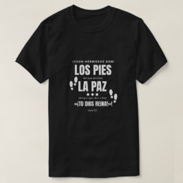 Camiseta con mensaje de luz, negra,bienaventurados t shirt