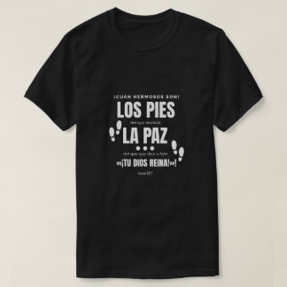 Camiseta con mensaje de luz, negra,bienaventurados t shirt