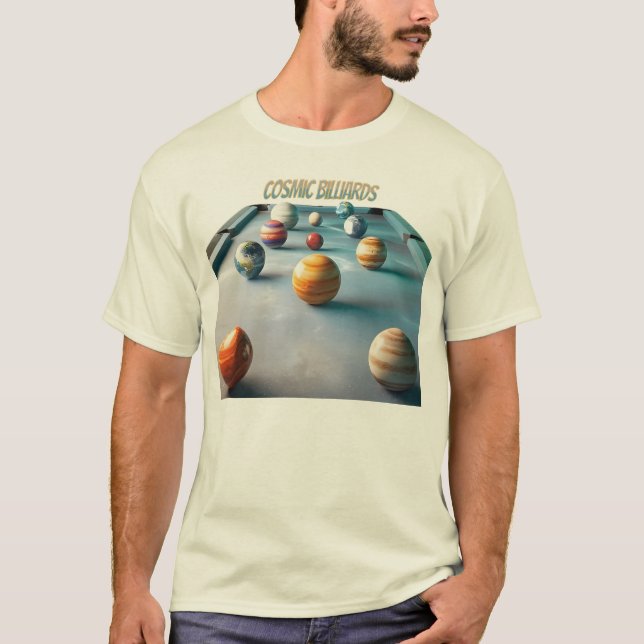 Camiseta Cosmic Billiards T Shirt (Framsida)