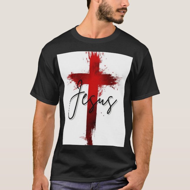 Camiseta Cristã Jesus Rei dos Reis - Soberania Fé! T Shirt (Framsida)