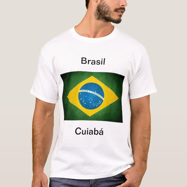 Camiseta Cuiabá Brasil T Shirt (Framsida)