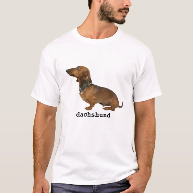 Camiseta dachshund t shirt (Framsida)