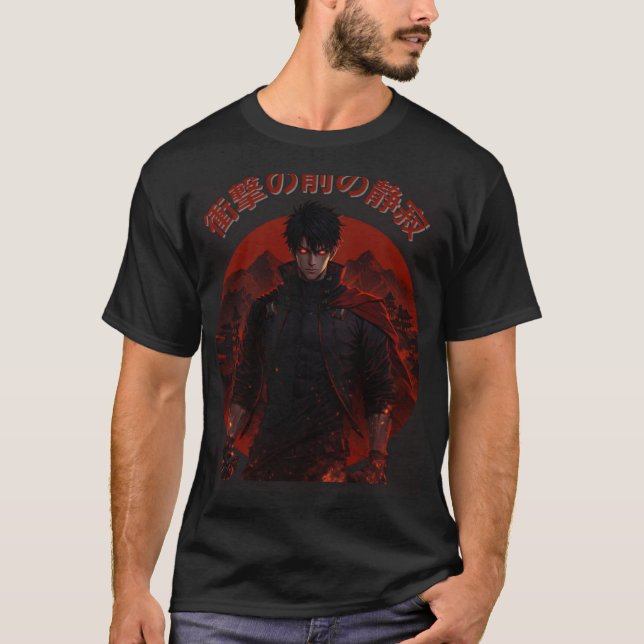 camiseta de anime t shirt (Framsida)
