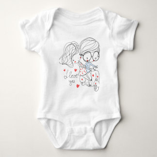Camiseta de bebê ciclismo macacãozinhos t shirt