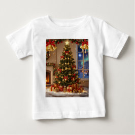 Camiseta de bebe de natal t shirt