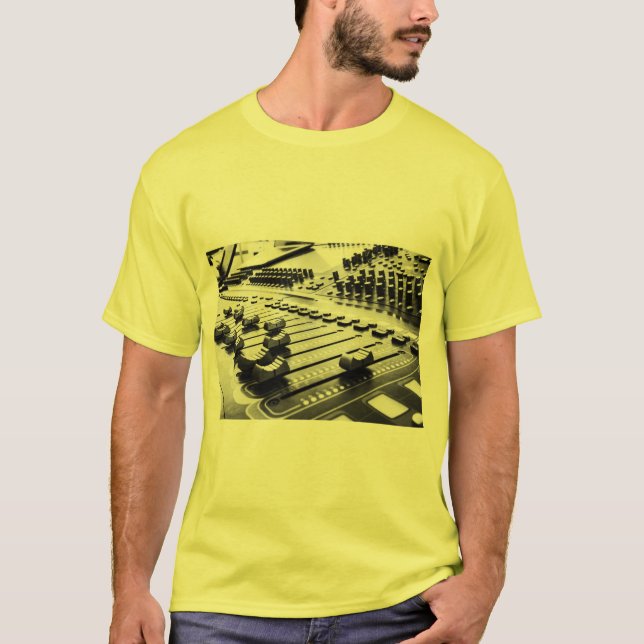 camiseta de hombre dj t shirt (Framsida)